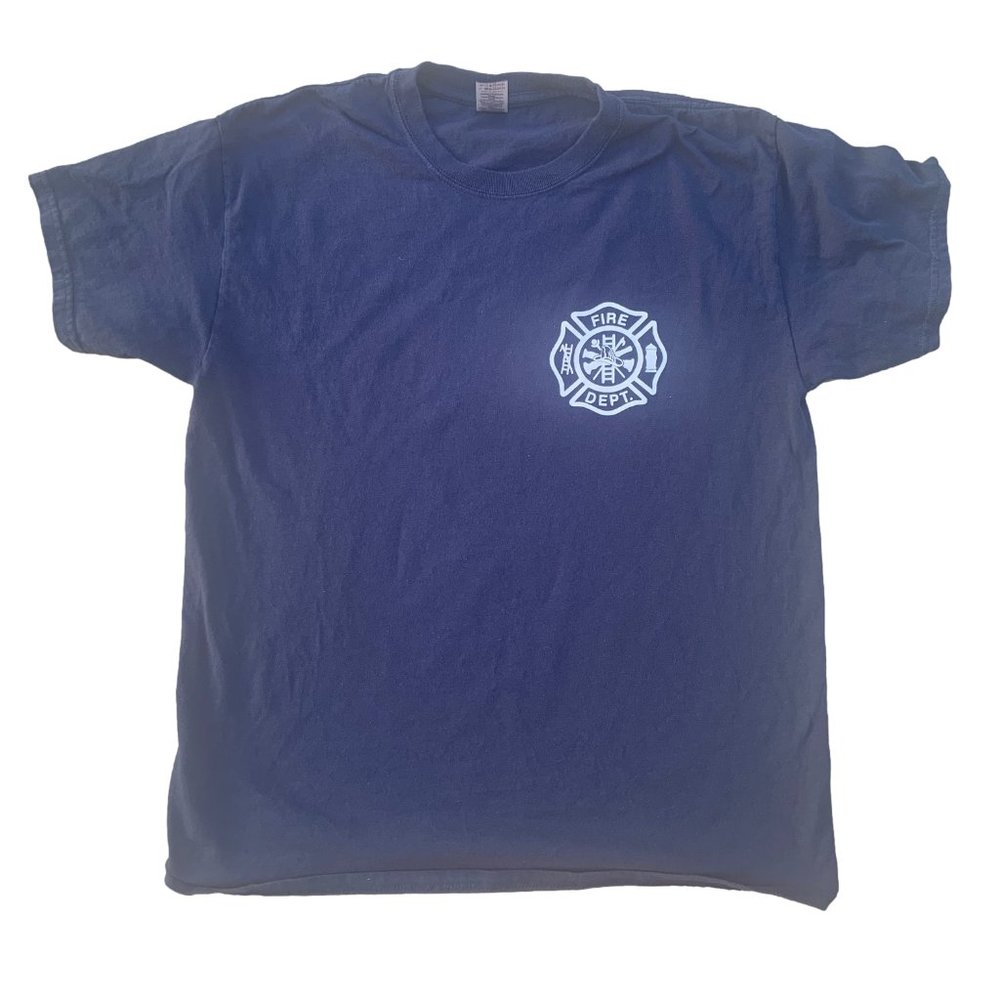 Gildan Cotton Short Sleeve Fire Department T-Shirt